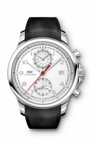 IWC Portuguese Yacht Club Chronograph 43.5 Stainless Steel / Silver IW3905-02 (3905-02, IW390502)